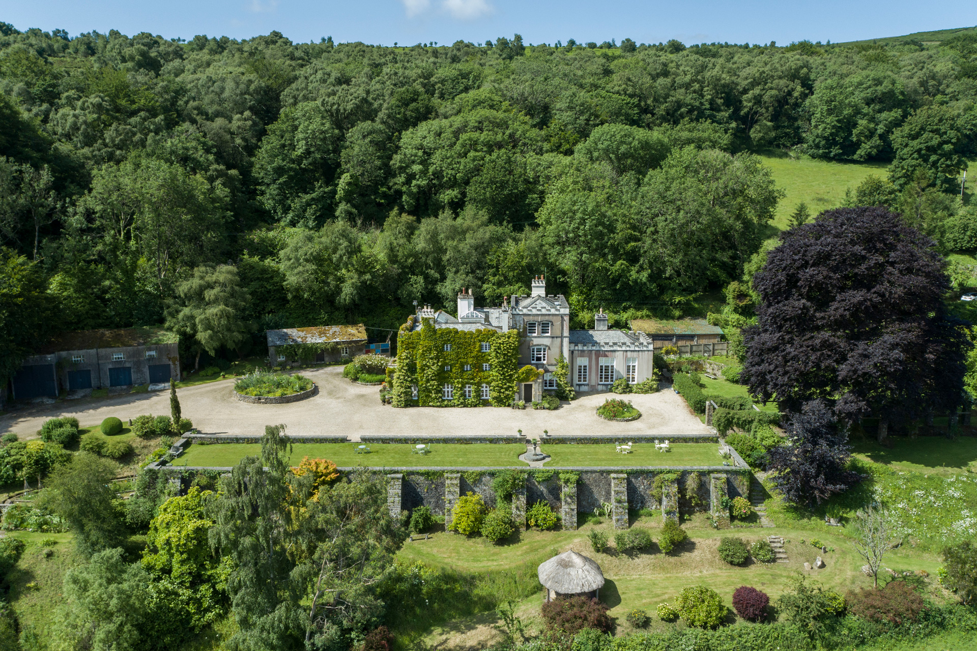 This Historic Chateau-Style Devonshire Country Home is Up For Sale