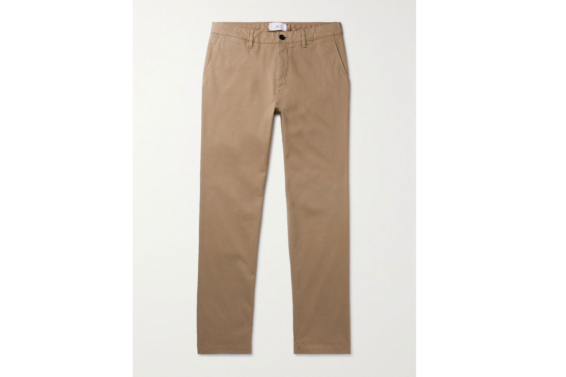 Mr P Slim-Fit Stretch-Cotton Twill Chinos