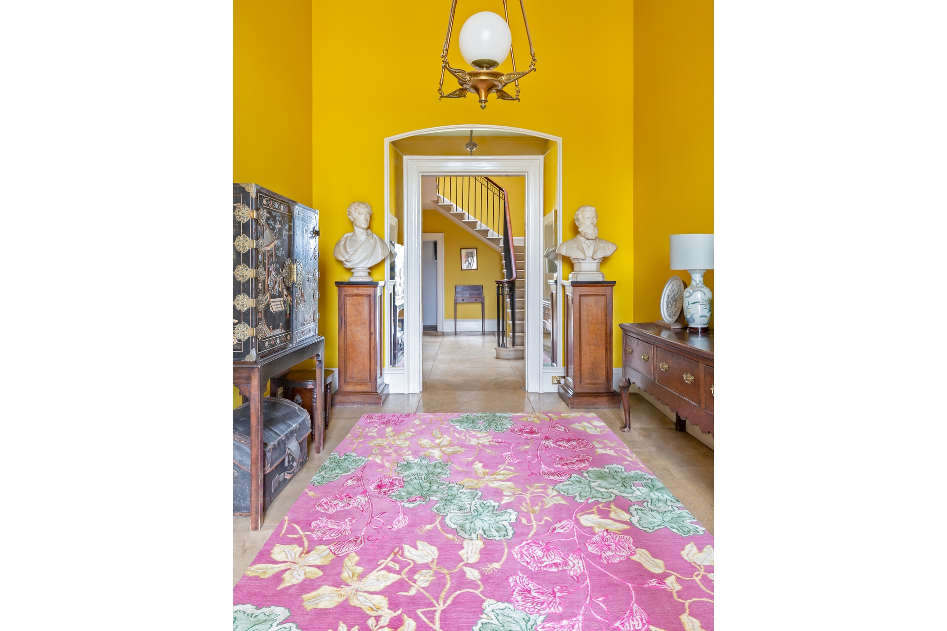 Amy Kent Willow Crossley pink rug