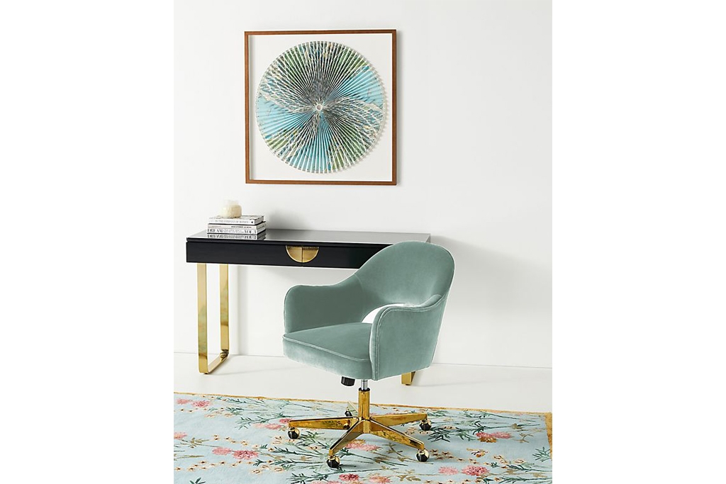 Anthropologie desk chair home office accessories