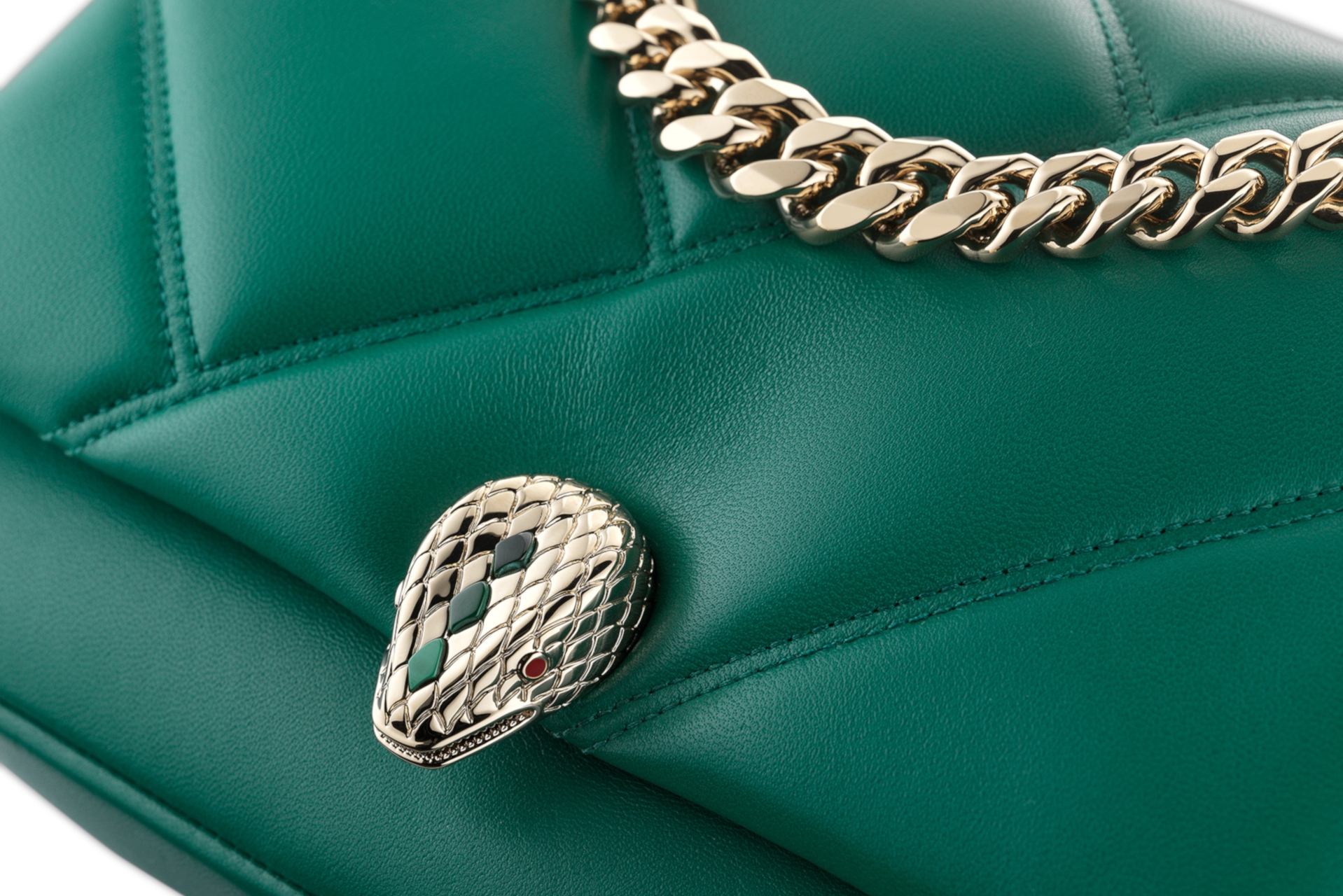 Green with Eco-Envy: BVLGARI’s Serpenti Bag Reimagined