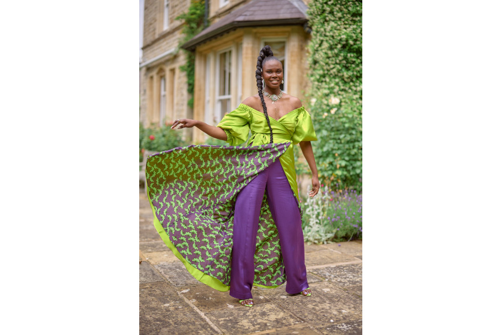 The Deborah Ababio 2-Piece Reversible Outfit, Women Supporting Women Charity Collection