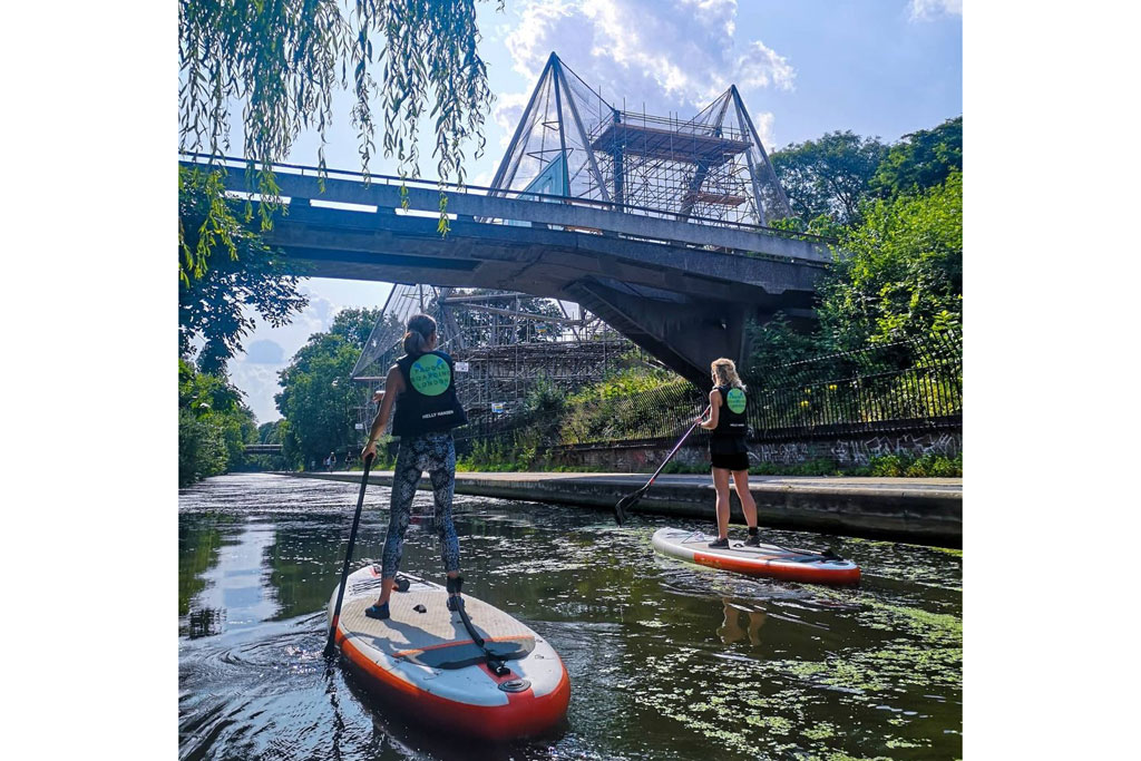 Paddleboarding London