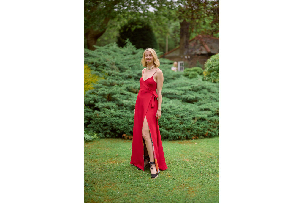 The Isabel Getty Reversible Wrap Dress