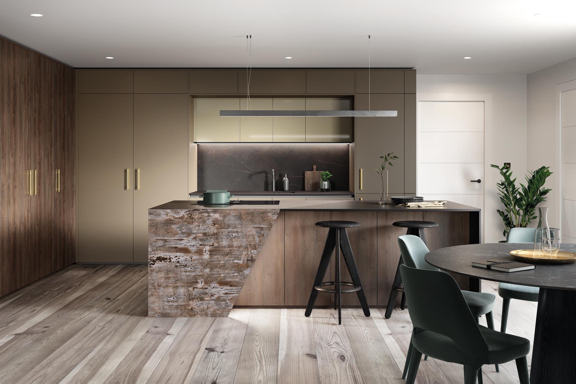 Life Kitchens Mixed Materials