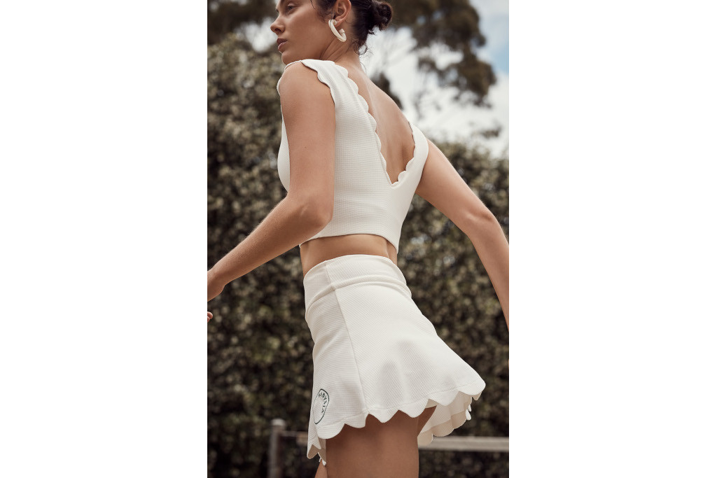 Marysia Sport - woman in white top and skort