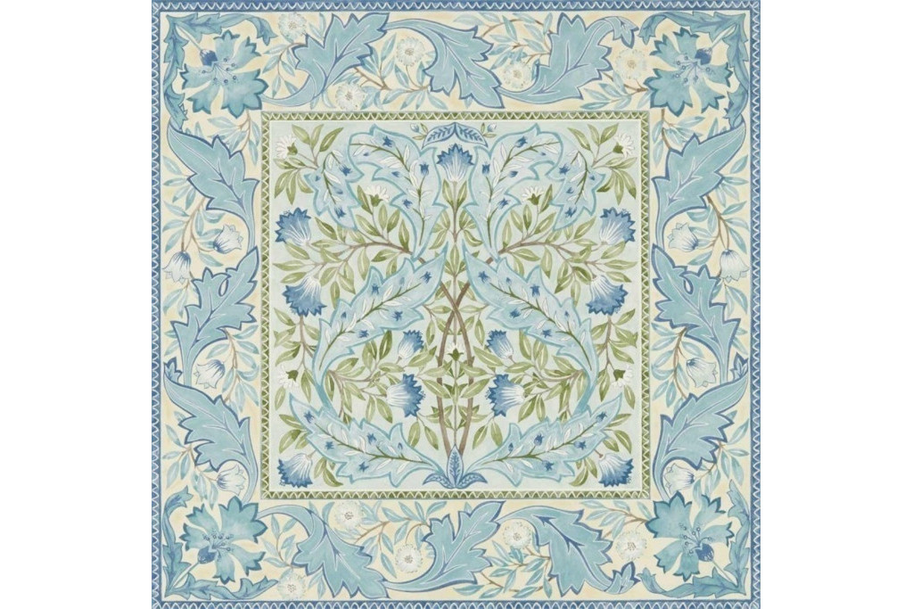 Gossip Girl Interior Inspiration - Morris and Co Wilhelmina Wallpaper