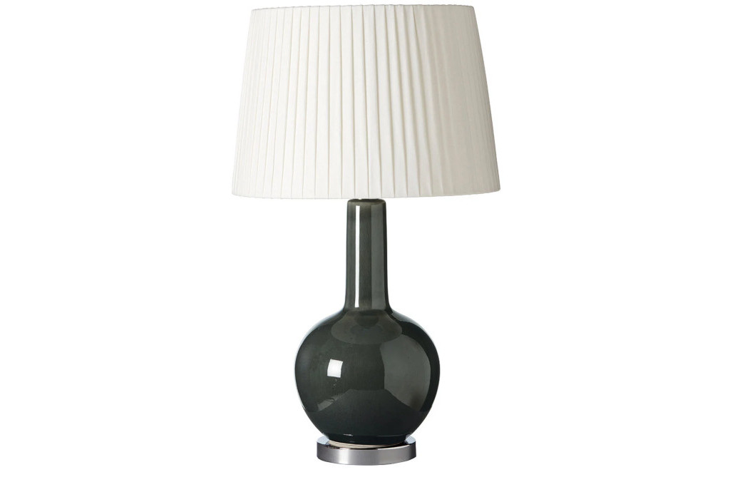 OKA Grenadilla Table Lamp in Charcoal, £155