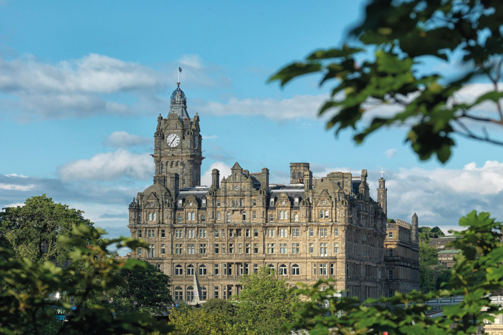 The Balmoral - Exterior from Princes St Gardens (6)