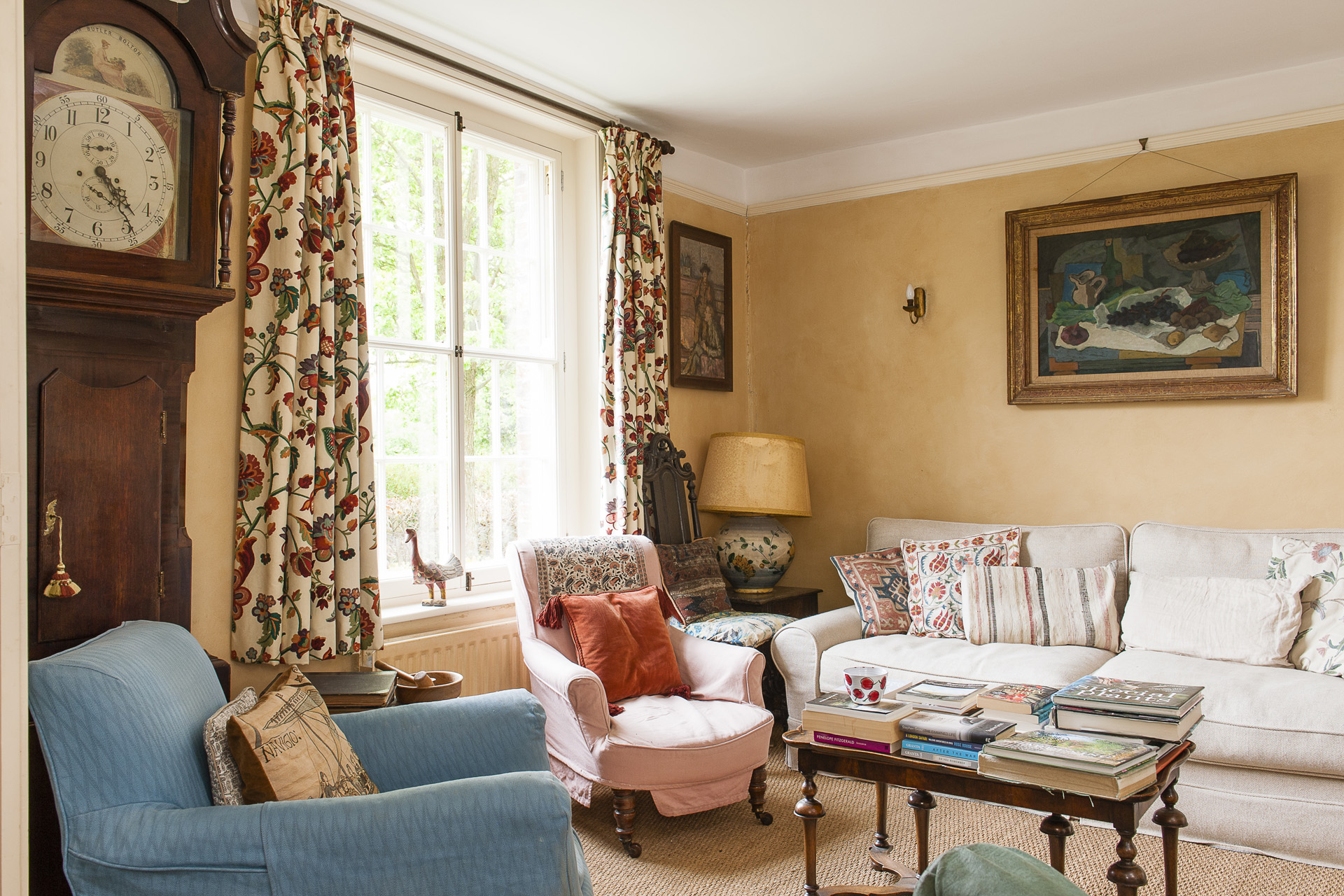 Vanessa Nicolson sitting room