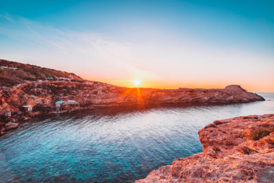 Ibiza sunset Photo by Michael Tomlinson