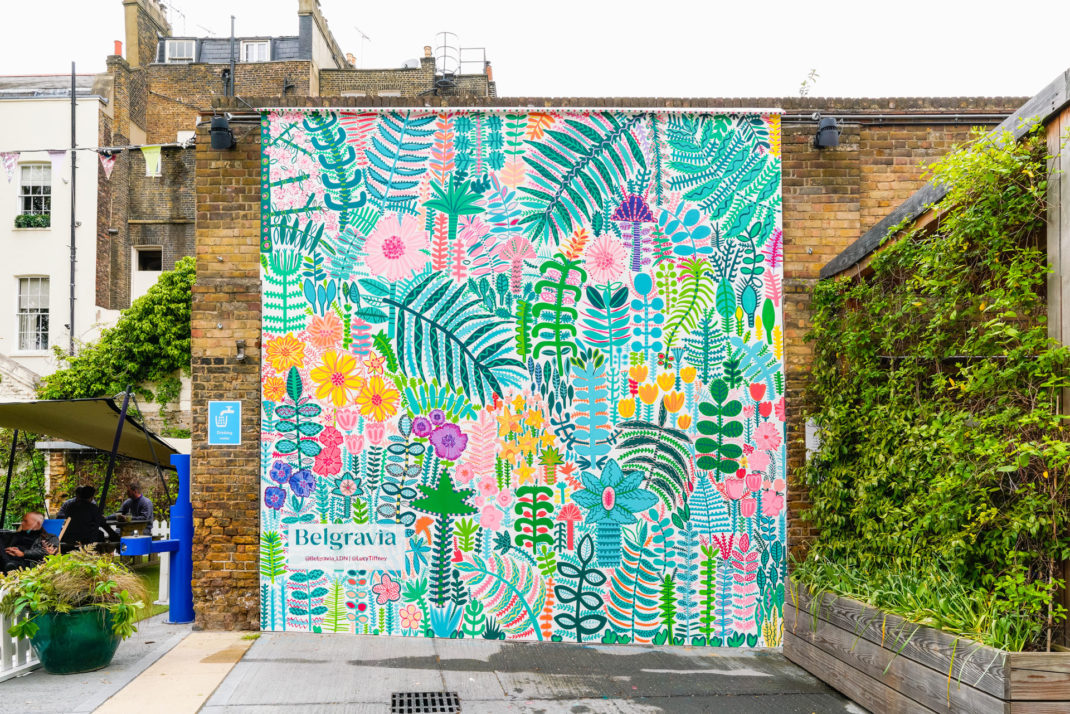 Eccleston Yards Mural