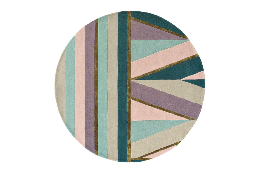 Interiors Trend, Tufting - Ted Baker Sahara Round Rug - 150cm - Pink