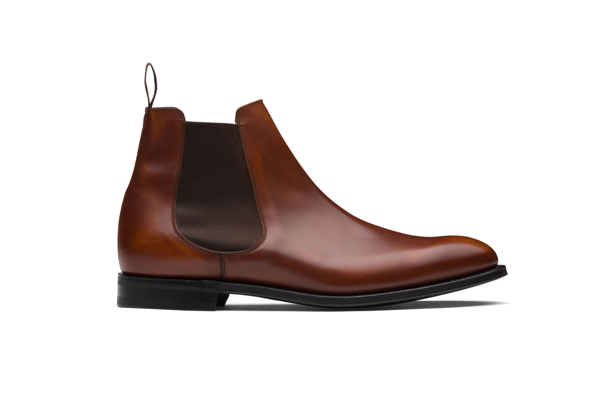 Church’s Amberley R Superior Calf Leather Chelsea Boot Walnut