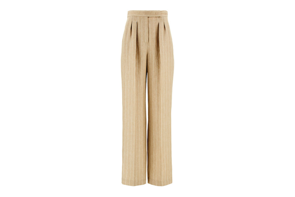 Lydia Millen Plus Size Linen Wide Leg Pants