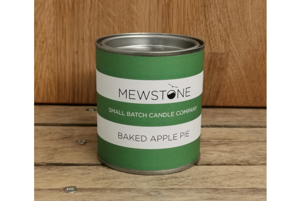 Mewstone Baked Apple Pie Candle Tin