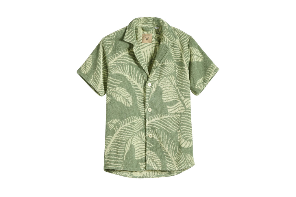 OAS Banana Leaf Terry Shirt