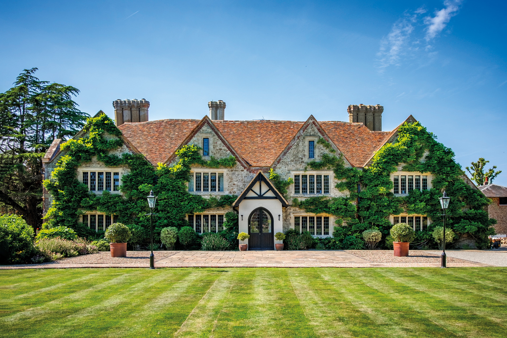 British country house hotel, Boys Hall
