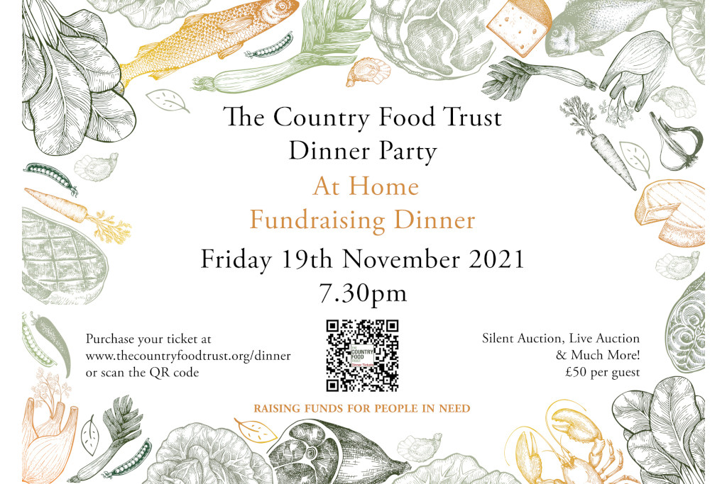 The Country Food Trust Dinner Invitation