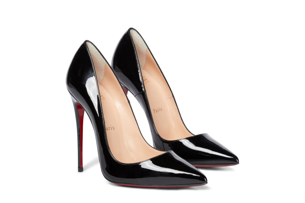 Christian Louboutin So Kate 120 patent leather pumps