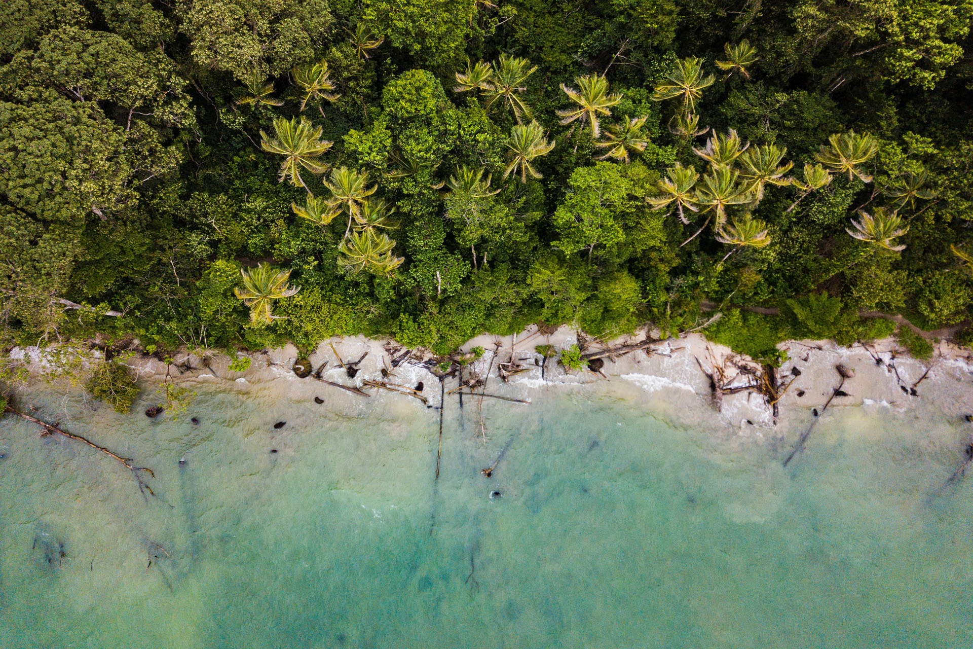 Costa Rica coastline