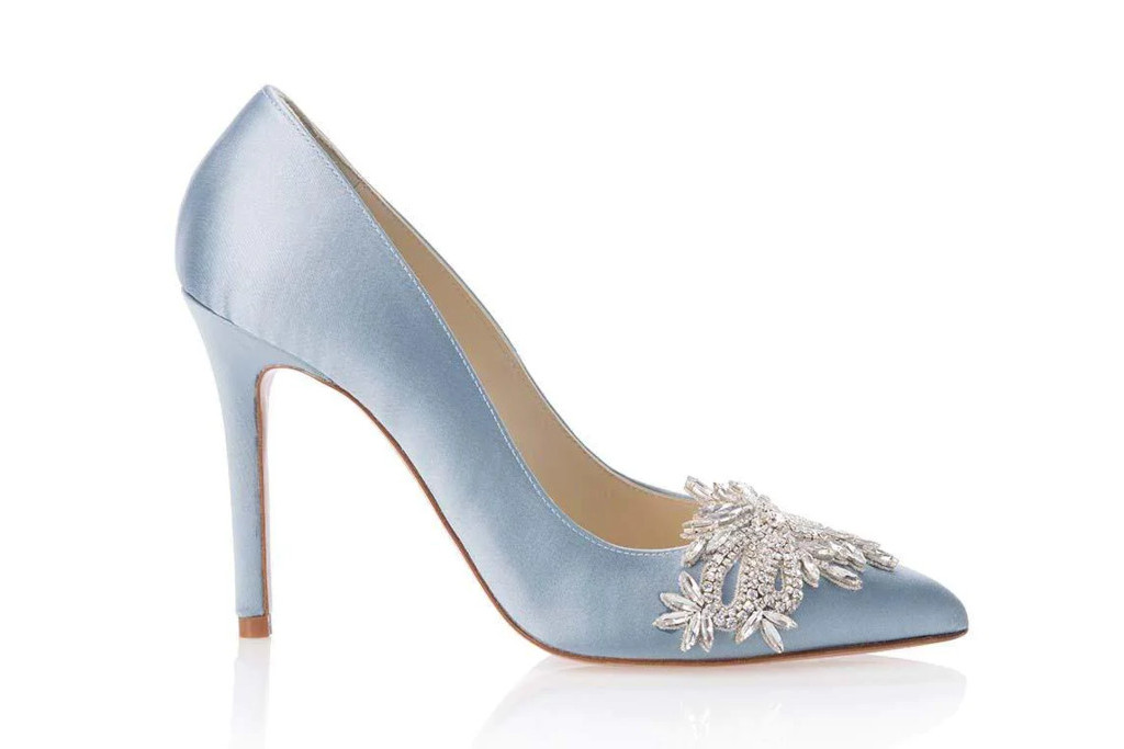 Blue heels