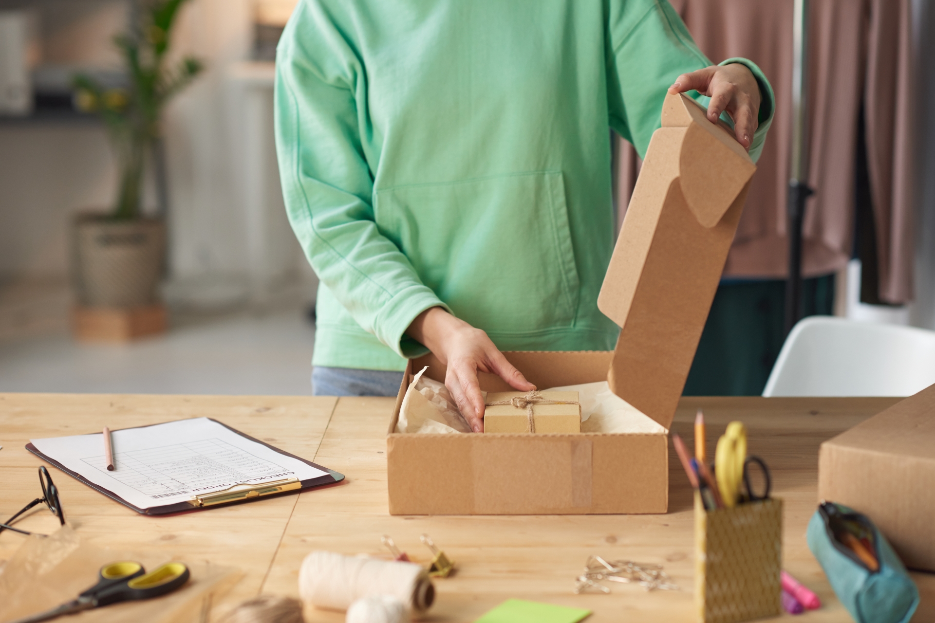 Green Street, Getty Images - Putting present in parcel
