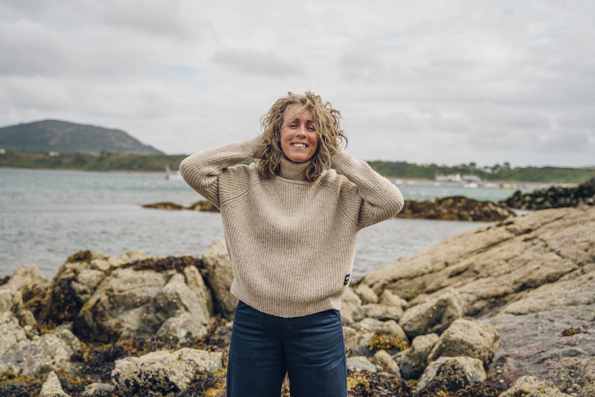 Finisterre x RNLI - Mali in knitwear