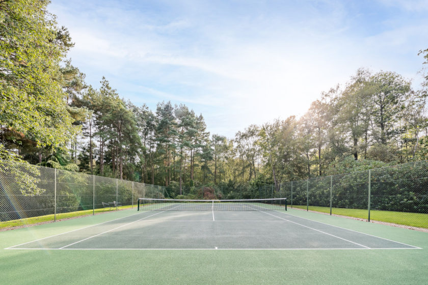 Smashing Properties With Tennis Courts Country Homes