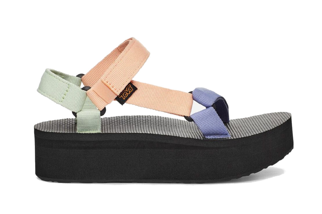 Flatform universal sandals in Sherbert Multi