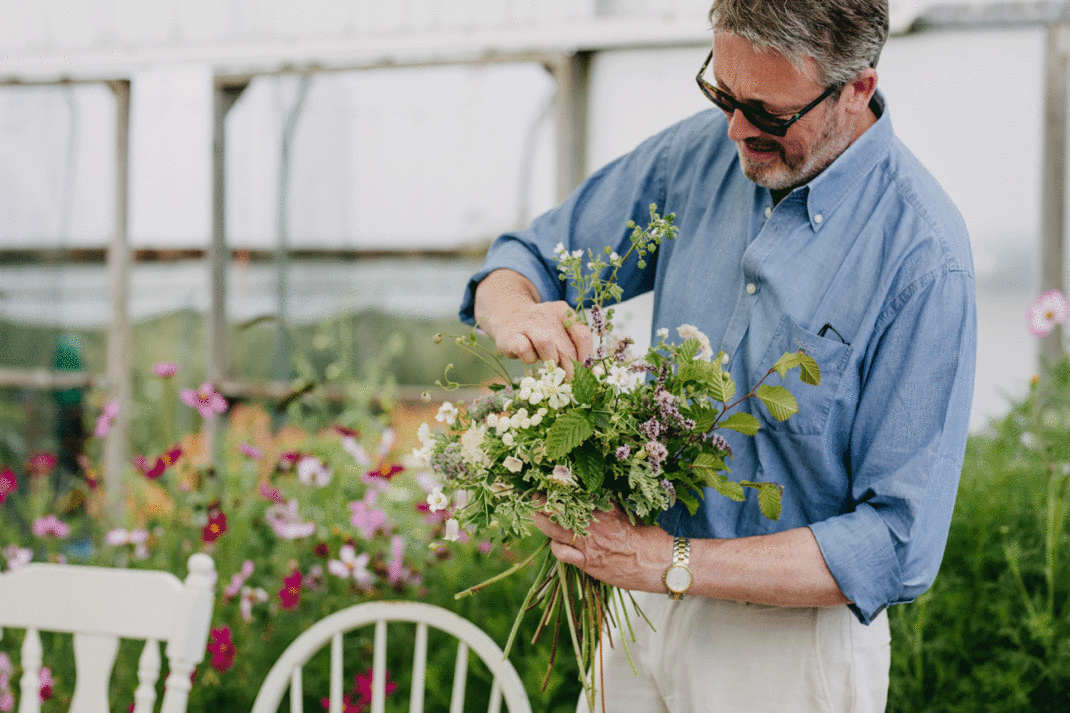 Environmental Floristry Shane Connolly at Belgravia in Bloom Chelsea Barracks
