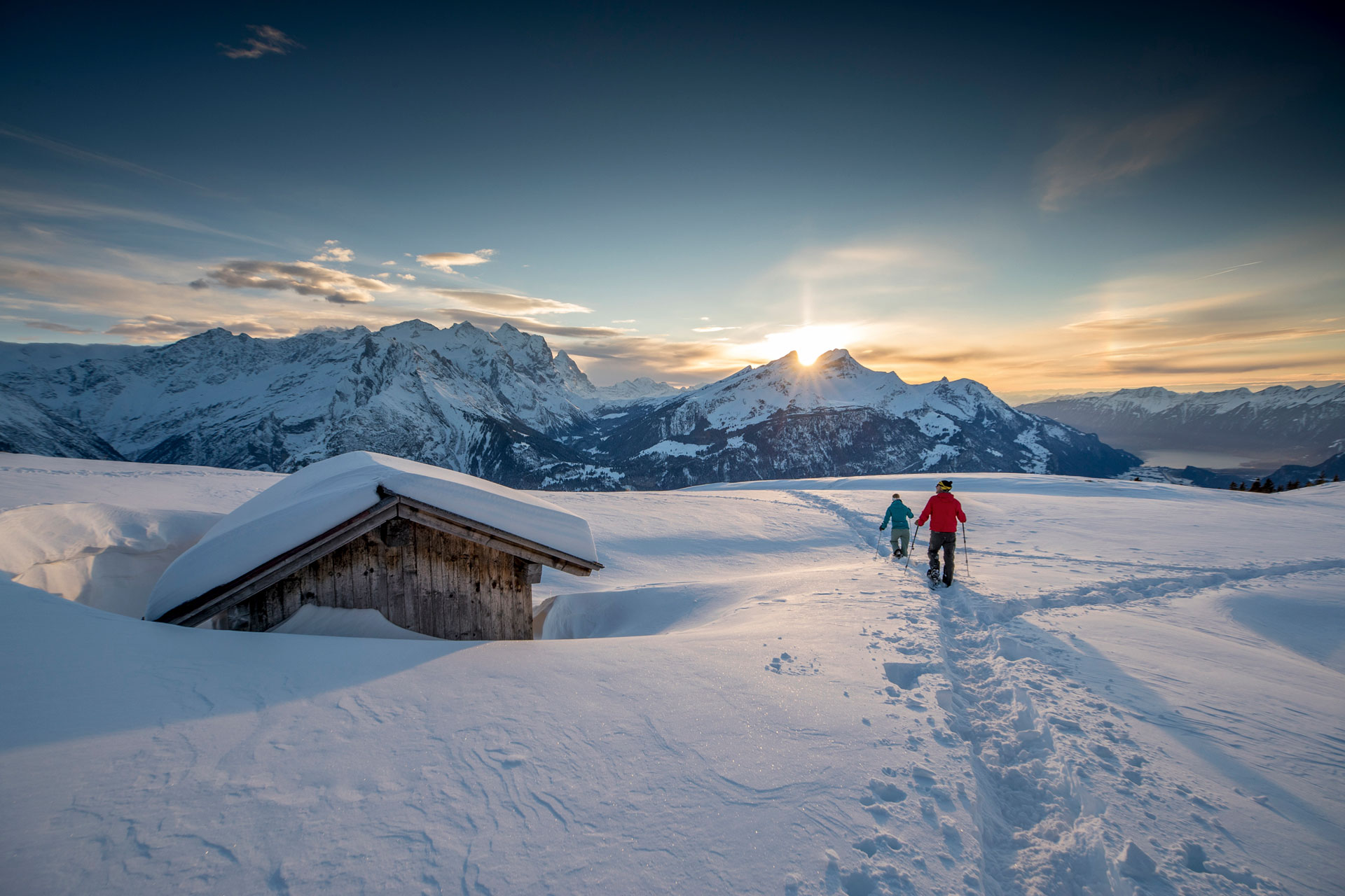 Hiking in Mürren