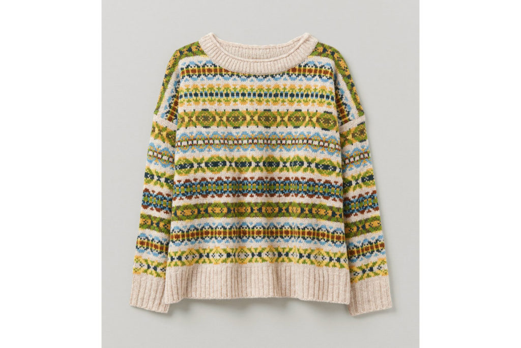toast fair isle jumper