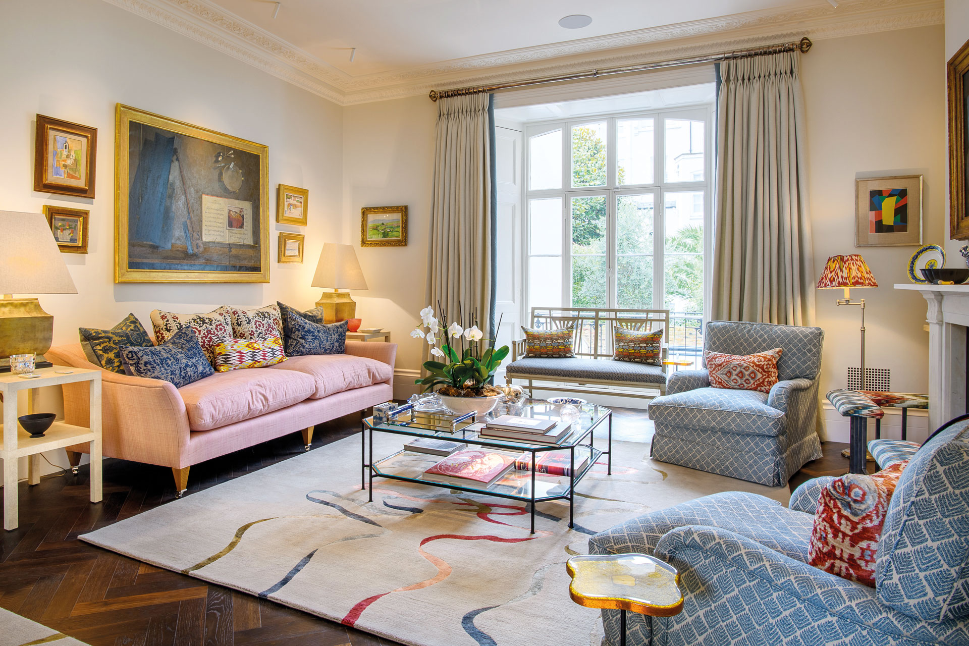 Deirdre Dyson - interiors guide, fabrics, walls and floors