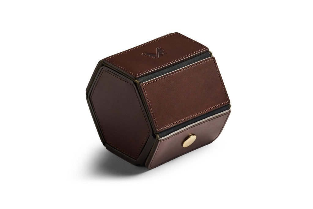 Bennett Winch Single Watch Roll, Brown, £325