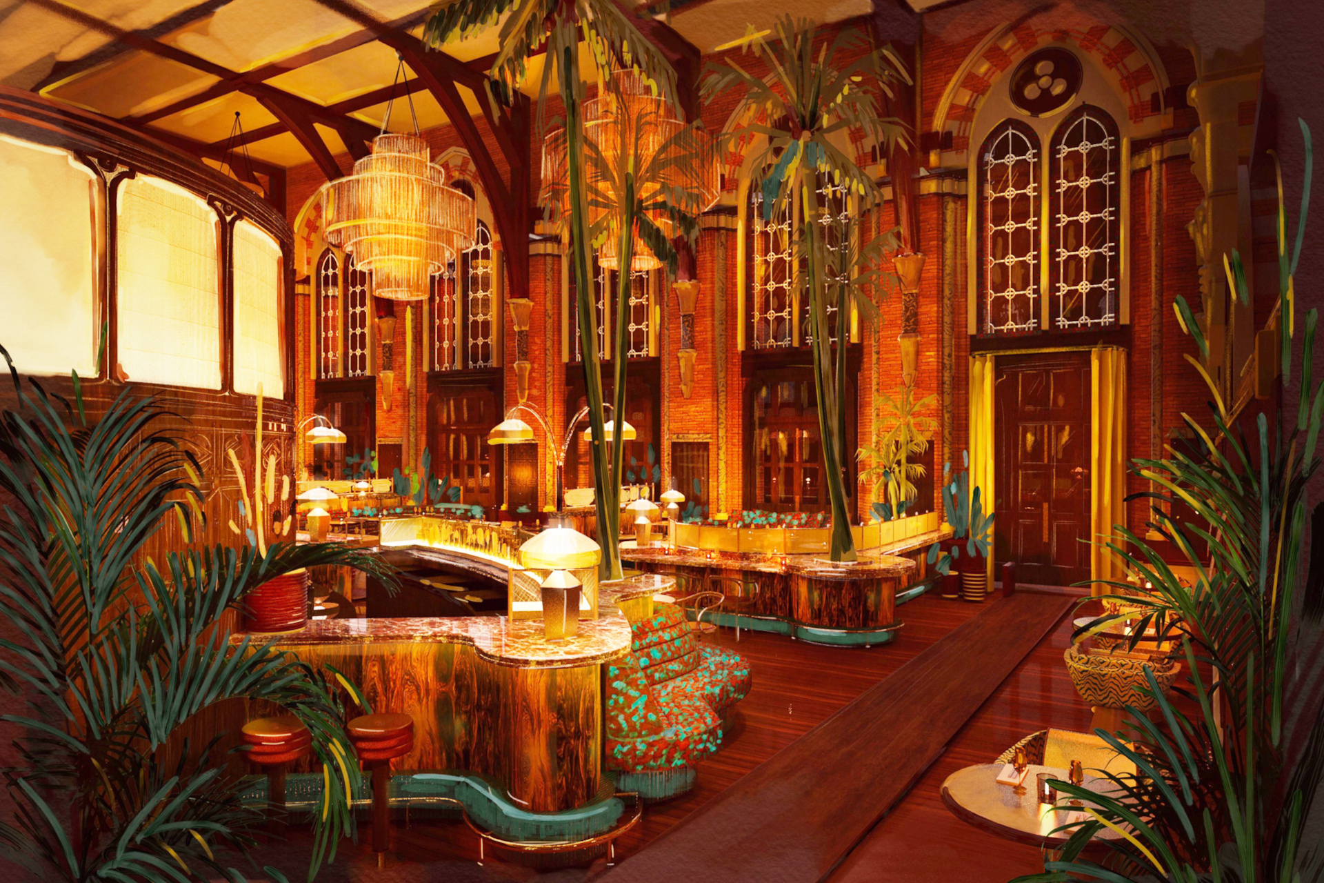 The New Booking Office 1869 is a Contemporary Dream