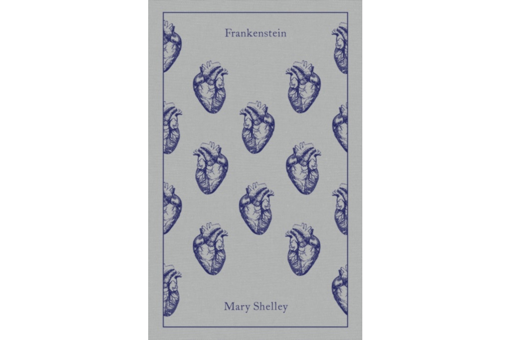 Horror Novels - Frankenstein by Mary Shelley book cover, amazon