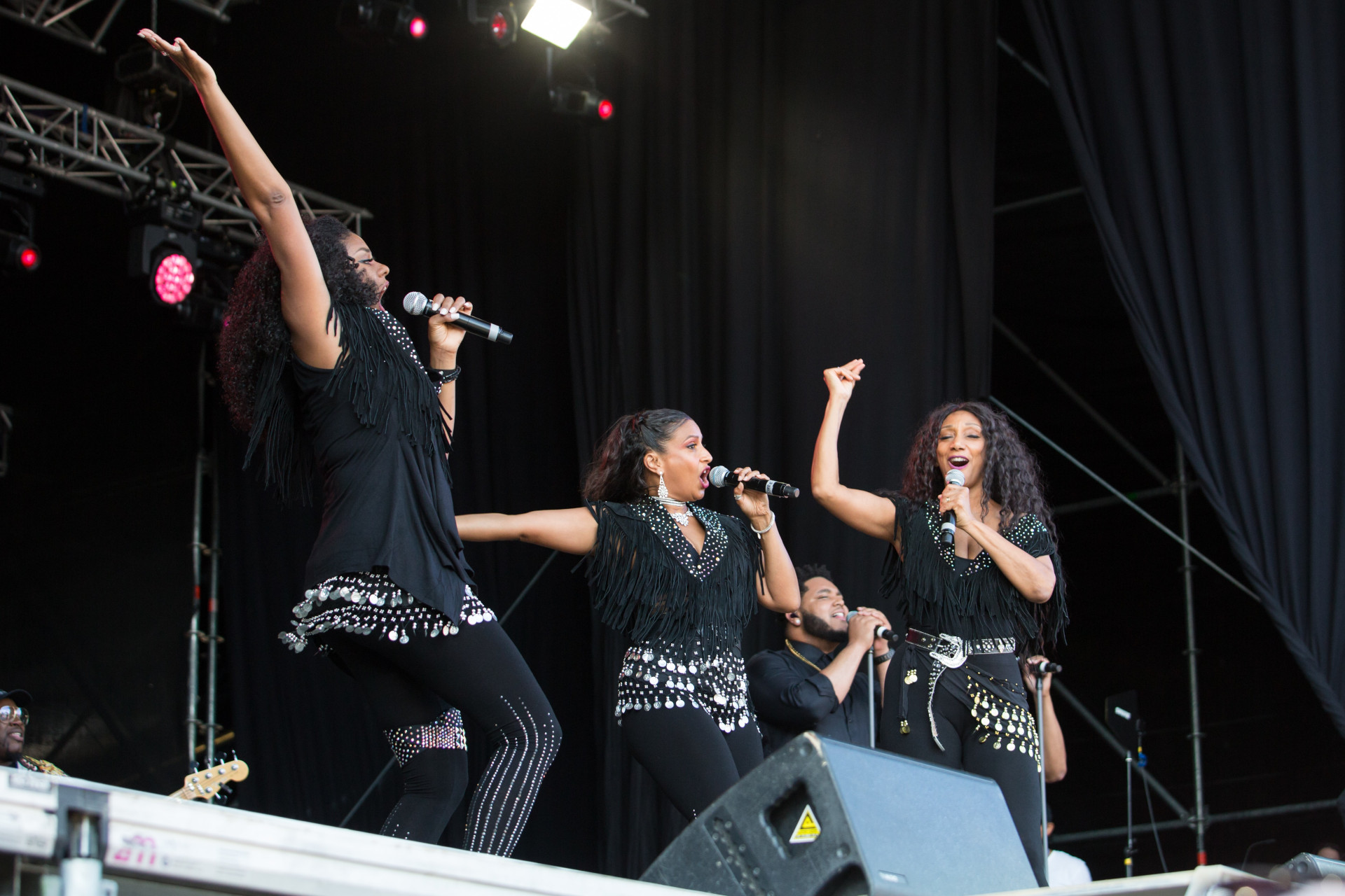 Sister Sledge performing