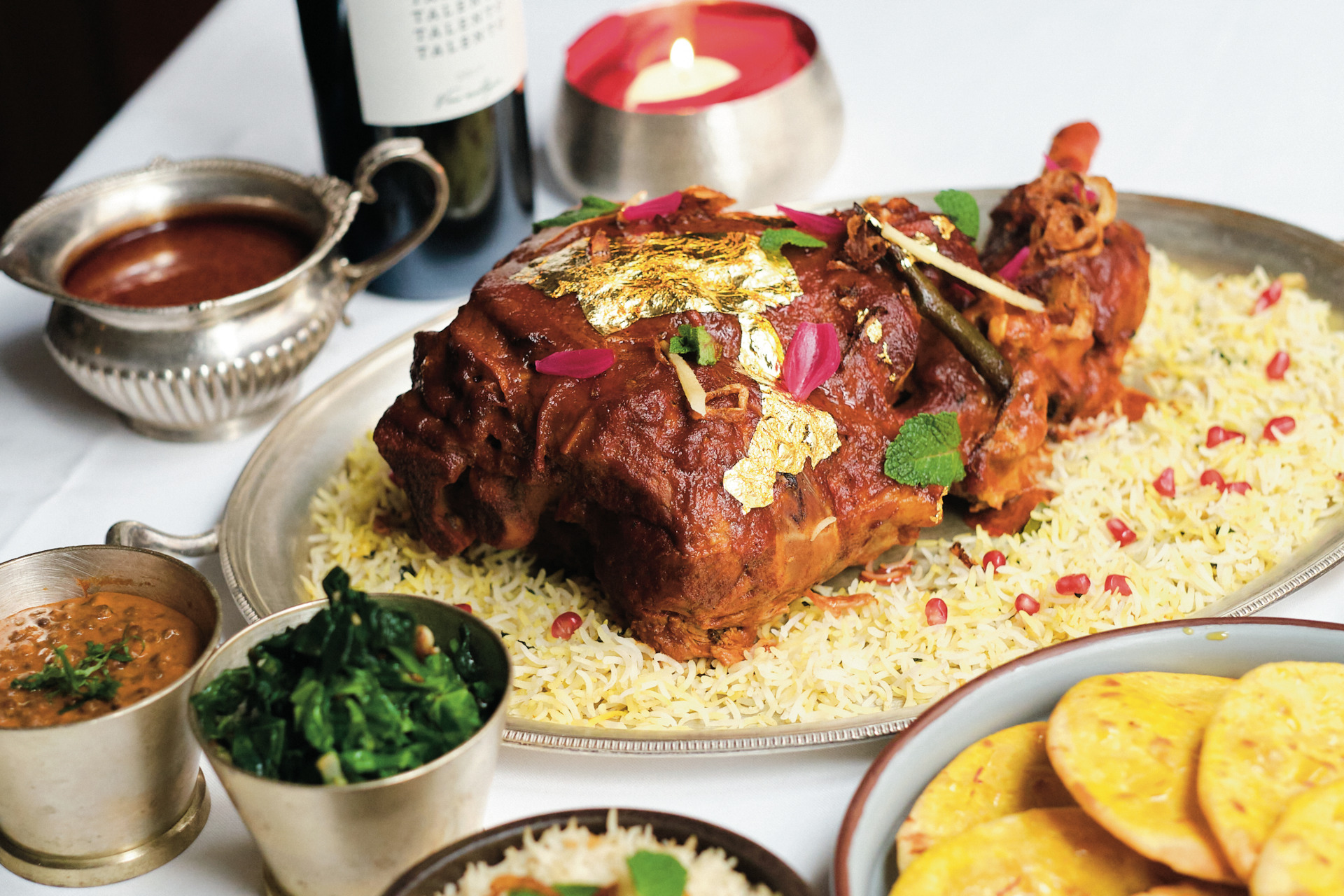 Spread of Diwali food