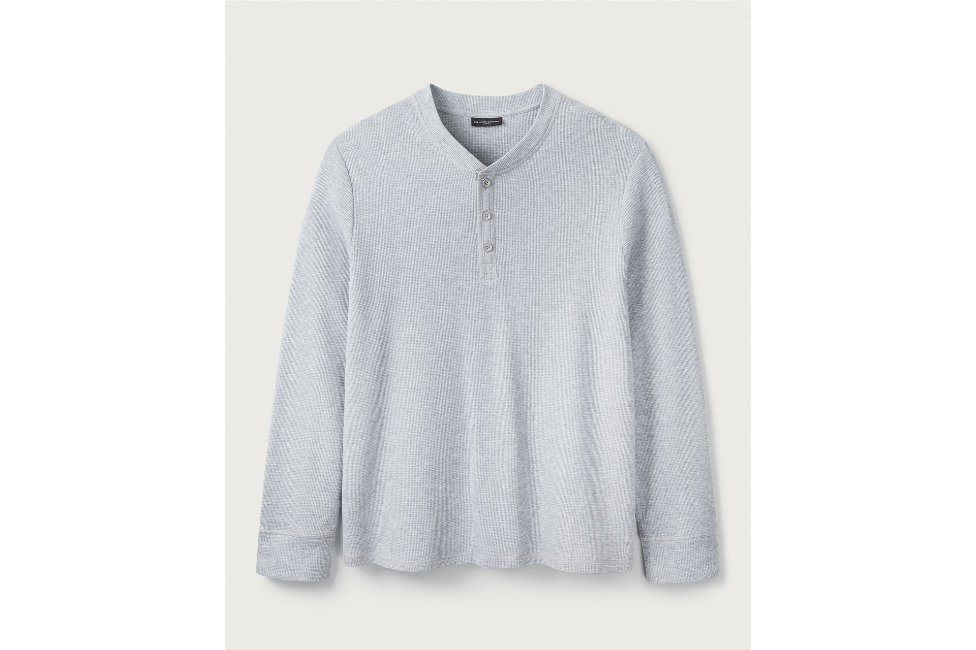 The White Company Men’s Waffle Henley Top