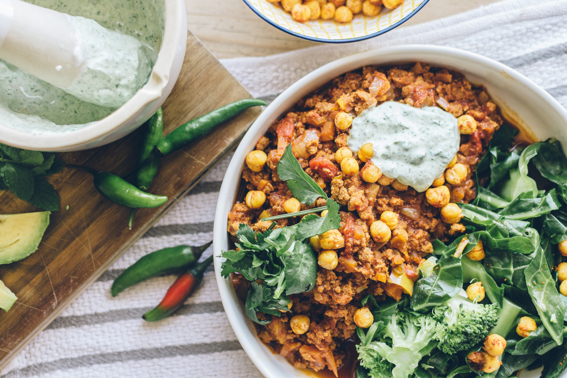 Bowl of lentils