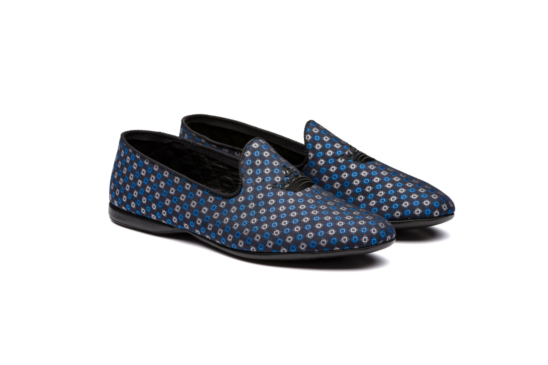 Church’s Triton Crown Jacquard Grecian Slipper Blue