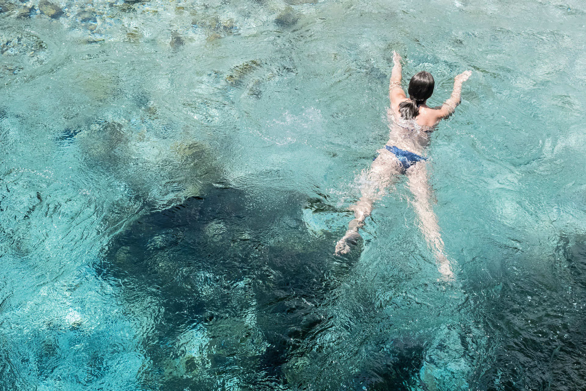 Cold-water swimming