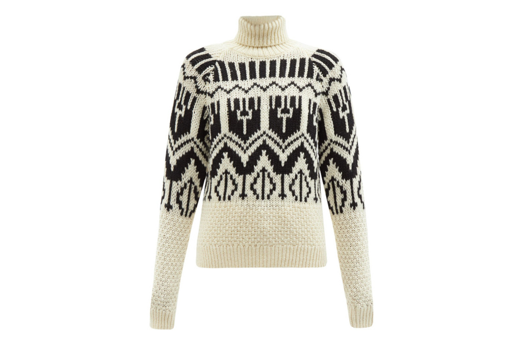 Moncler Fair Isle wool-blend sweater £555