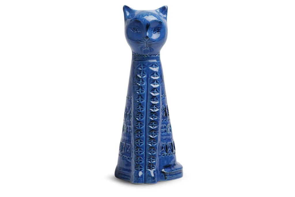Bitossi Ceramiche Tall Cat Figure