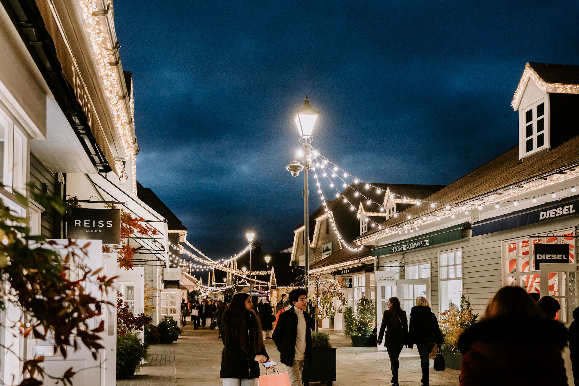 Bicester Village Christmas 2024 Olympics Jess Romola