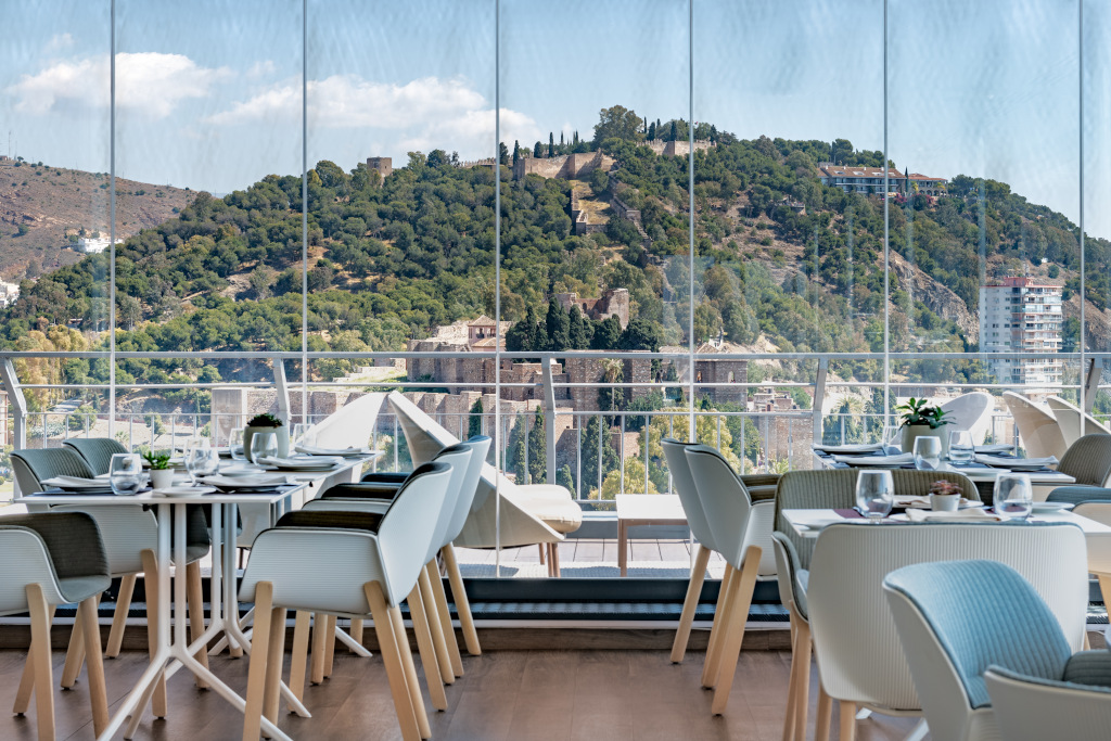restaurant view malaga