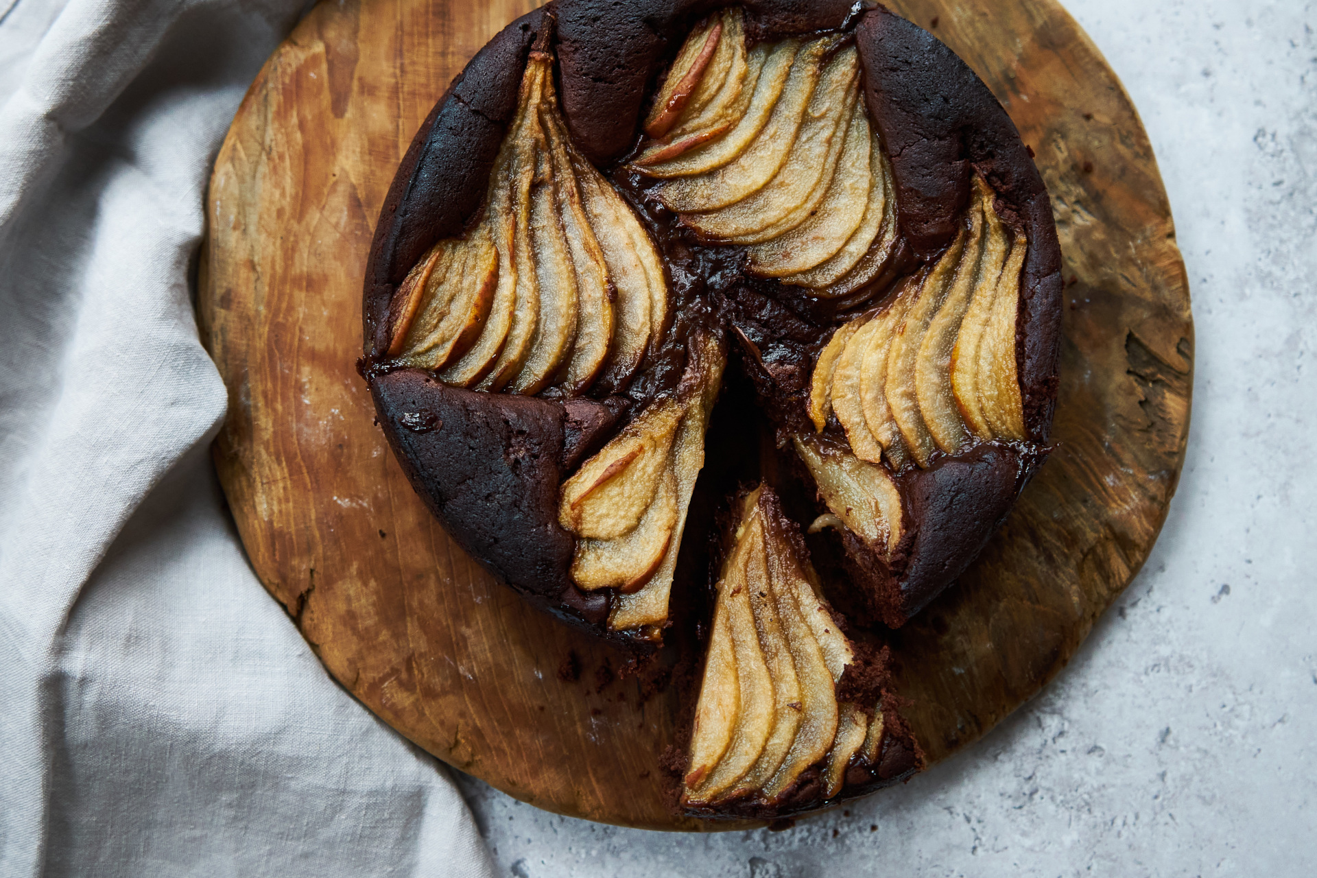 Chocolate & Pear Cake