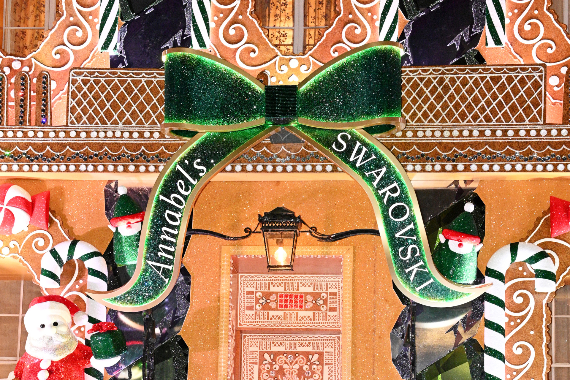 Annabel's x Swarovski Holiday façade Unveiling