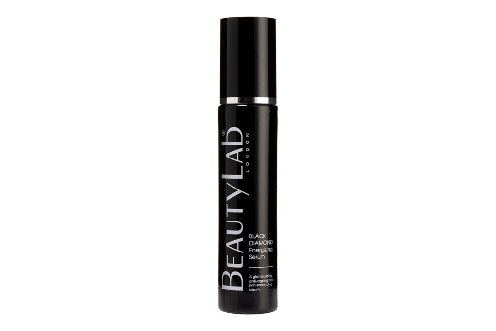 Black serum bottle